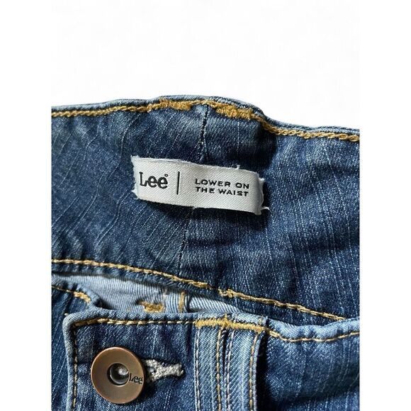 LEE Women’s LOWER ON THE WAIST  STRETCH JEANS M Very Comfortable GreatCondition - Picture 7 of 7